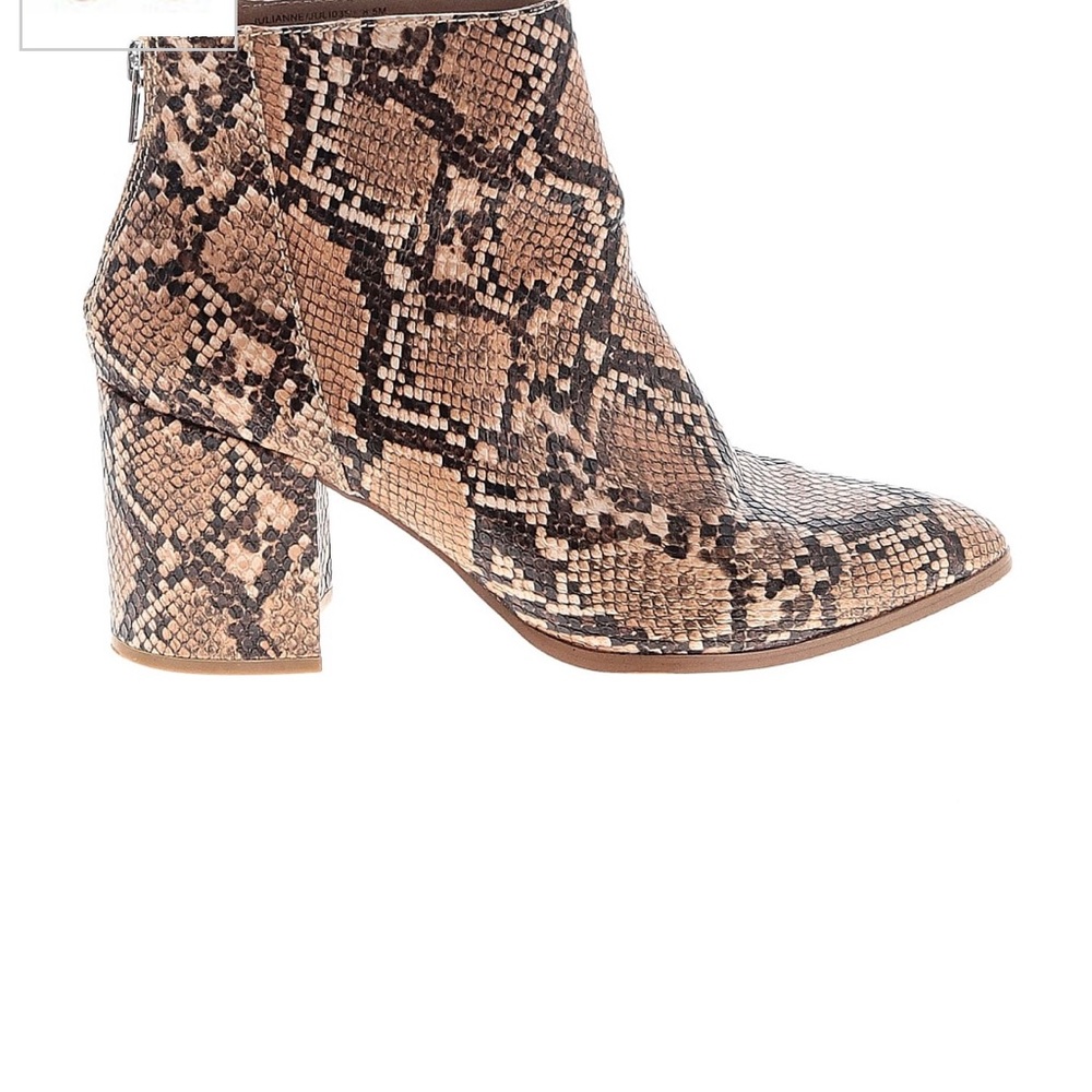 Steve Madden Python Animal Print Anklet Boot - image 2